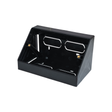 NKP273C - puszka natynkowa podwójna, kątowa 146x116x73 mm